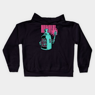 Robot Barcode Kids Hoodie